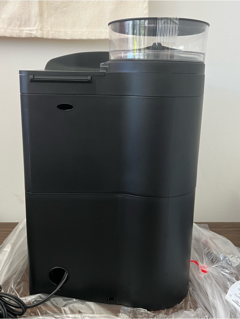 NIB Capresso Coffeeteam GS 10 Cup Digital Coffee Maker Stainless Black W Grinder - Picture 6 of 9